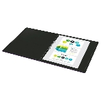Папка на 2-х кольцах Бюрократ DeLuxe DL0740/2BBERRY A4 пластик 0.7мм кор.32мм черничный, фото3