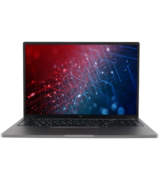 Ноутбук IRU Strato 16ALMR Core i7 12650H 16Gb SSD512Gb Intel UHD Graphics 16' IPS FHD (1920x1200) Windows 11 Pro grey WiFi BT Cam 5400mAh (2142319)