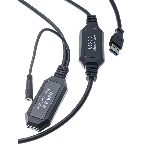 Кабель-адаптер USB3.0-repeater, удлинительный активный Am-->Af 10м VCOM, фото 1
