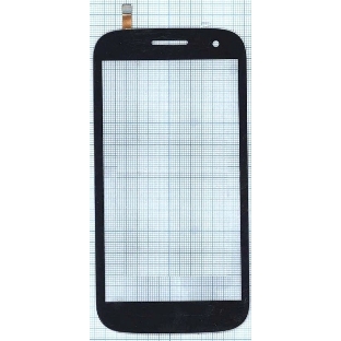 Сенсорное стекло (тачскрин) для Micromax Canvas HD A116, черное