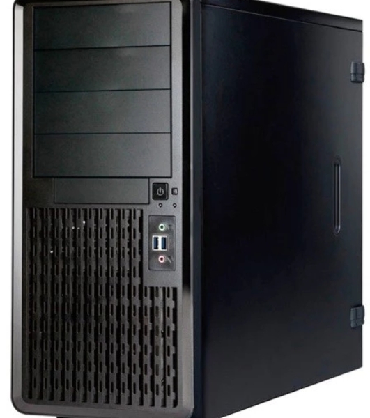 Компьютерный корпус Midi Tower InWin PE689 Black 750W P75F 80plus Gold USB3.0*2+A(HD)+front fan 120мм*1+rear fan 120мм*1+ 2*2SATA+1*1SATA+Intrusion Switch/holes for SL20” RACKMOUNT