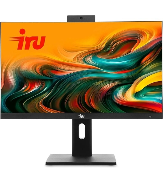 Моноблок IRU Tactio 23IP 23.8' Full HD i3 14100 (3.5) 16Gb SSD480Gb UHDG 730 Windows 11 Pro 64 WiFi BT 120W Cam черный 1920x1080 (RUS)