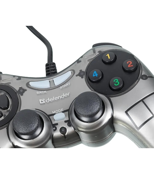 Геймпад Defender Zoom USB Xinput, 10 кнопок, 2 стика