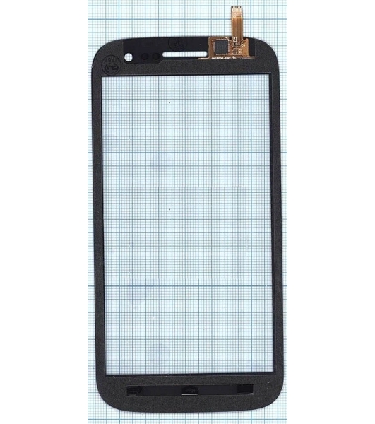 Сенсорное стекло (тачскрин) для Micromax Canvas HD A116, черное
