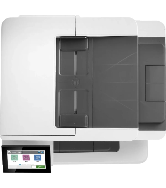МФУ лазерное HP LaserJet Enterprise M430f (3PZ55A), A4, ч/б, печ. до 40 стр/мин., скан. до 29 стр/мин., 1200 x 1200 dpi (печать) 600x600dpi (скан), USB, RJ-45, Air Print, Mopria