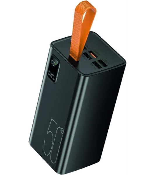 Портативный аккумулятор Aksberry (6900290130019) E500 Ultra Power PD22.5W 50000 mAh, черный
