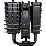 Кулер для процессора Noctua NH-D12L chromax черный, 120 мм, медь, 0-2000 об/мин, 22.6 дБ, 4 pin PWM, 148 Вт, высота 145 мм, фото6