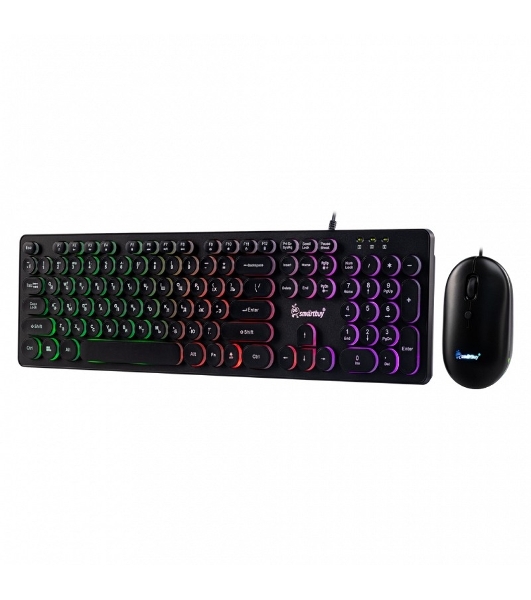 Комплект клавиатура+мышь Smartbuy ONE 328327AG беспроводной, USB, 1600 DPI, чёрный