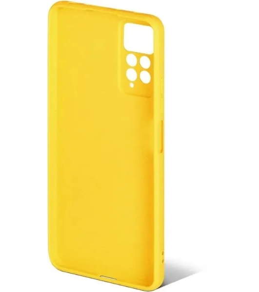 Чехол (клип-кейс) DF xiCase-62 для Xiaomi Redmi Note 11 Pro/11 Pro 5G желтый