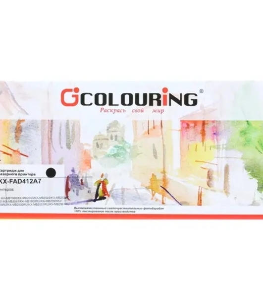 Картридж Colouring CG-KX-FAD412A7 черный (6000 стр.) для Panasonic KX-MB1900/KX-MB2000/KX-MB2020/KX-MB2030/KX-MB2051/KX-MB2061/KX-MB1900RU/KX-MB2000RU/KX-MB2020RU/KX-MB2030RU/KX-MB2051RU/KX-MB2061RU