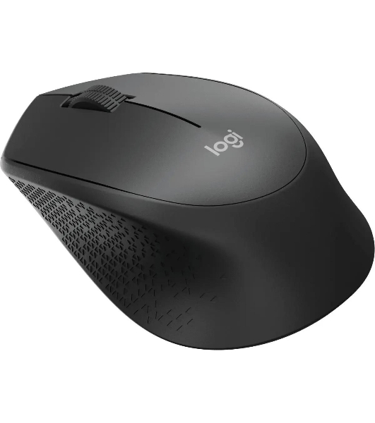 Мышь беспроводная Logitech M280 черный, 1000 dpi, радиоканал, USB, кнопки - 3