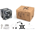 Устройство охлаждения(кулер) Thermalright Peerless Assassin 120 серый Soc-AM5/AM4/1151/1200/1700 серый 4-pin 25.6dB Al+Cu 750gr Ret (PA120), фото10