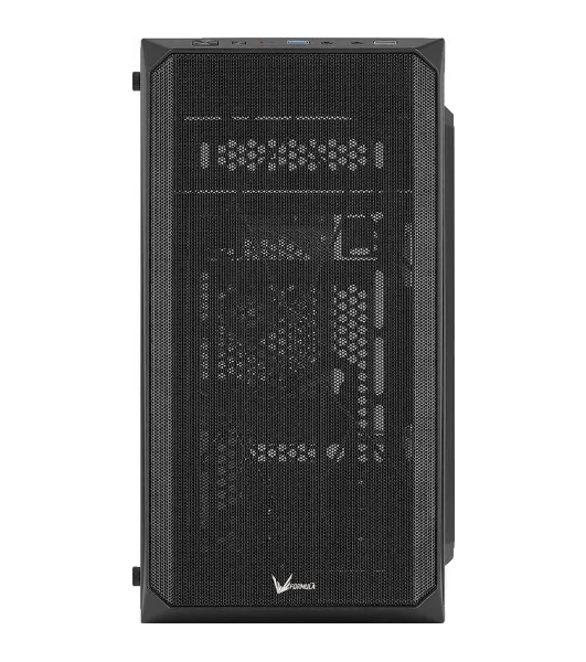 Компьютерный корпус Aerocool/Formula CS-107 черный без БП mATX 1x120мм 1xUSB 2.0 1xUSB 3.0 audio