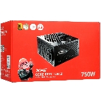 Блок питания ADATA XPG Core Reactor II COREREACTORII750GOLD RTL (COREREACTORII750G-BKCEU), 750Вт, 80 PLUS Gold, 120мм, модульный, черный, фото2