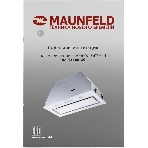 Вытяжка встраиваемая Maunfeld TRAPEZE 601GG белый, 60 см, 1150 куб. м/ч, 54 дБ, фото3