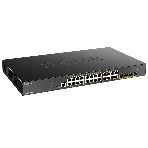 Коммутатор D-Link DGS-1250-28XMP, 24×1 Гбит/с + 4×10 Гбит/с SFP+, управляемый, фото2