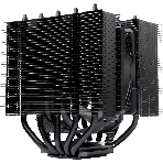 Кулер для процессора Noctua NH-D12L chromax черный, 120 мм, медь, 0-2000 об/мин, 22.6 дБ, 4 pin PWM, 148 Вт, высота 145 мм, фото 1