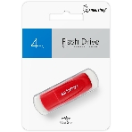 Флешка USB SmartBuy Scout Red (SB004Gb2SCR), 4Gb, USB 2.0, R/W 10/7, красный, фото 1