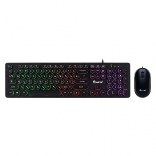 Комплект клавиатура+мышь Smartbuy ONE 328327AG беспроводной, USB, 1600 DPI, чёрный