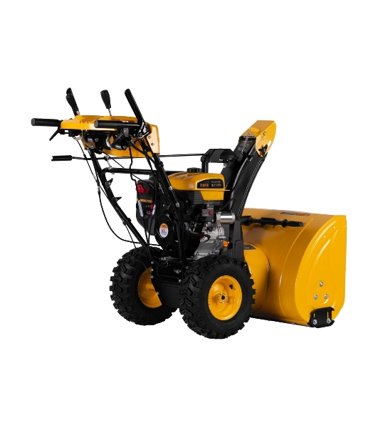 Бензиновая снегоуборочная машина Denzel SBL 711D PRO, 302cc, эл.старт, фара, обогрев, блок. дифф.