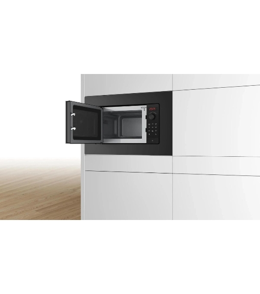 Микроволновая печь Bosch BFL623MB4 черный (встраиваемая)