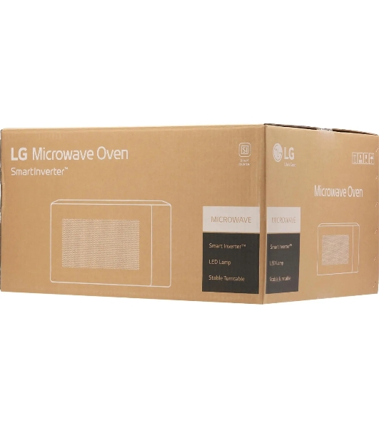 Микроволновая печь LG MW25R35GISL стальной/черный, 25 л, 1000 Вт, переключатели - сенсор