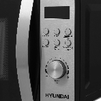 Микроволновая печь Hyundai HYM-D2071 черный, 20 л, 700 Вт, переключатели — кнопки, поворотный механизм, фото7