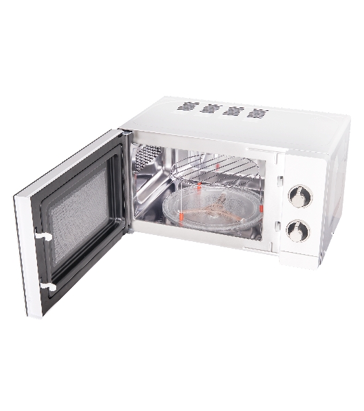 Микроволновая печь Korting KMO 815 RSI белый, 20 л, 700 Вт, переключатели — поворотный механизм