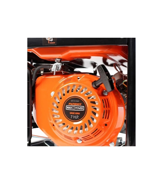 Электрогенератор бензиновый Patriot Max Power SRGE 3500, 2.8 кВт, 67 дБ, 40 кг