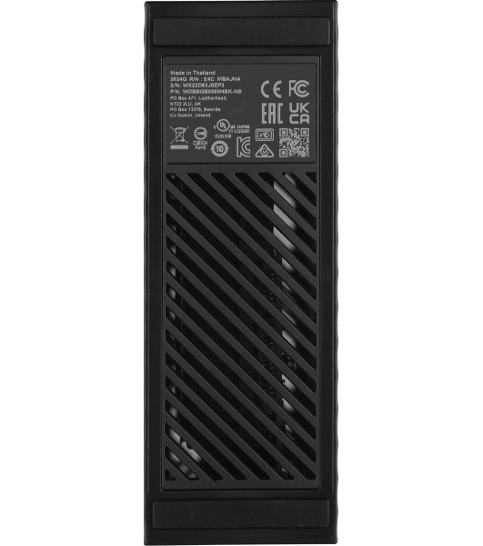 Внешний HDD 3.5' Western Digital My Book, 6TB, USB 3.2 Gen 1 Type-A, 5400 rpm, черный