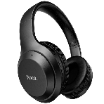 Беспроводные/проводные наушники Hoco W30 FUN MOVE черный, накладные, Bluetooth + проводной, до 8 ч., фото 1