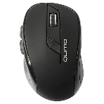 Мышь беспроводная Qumo Office Line Black M78 черный, 1600 dpi, радиоканал, USB, кнопки - 6, фото 1