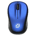 Мышь беспроводная Oklick 665MW черный/синий, 1000 dpi, радиоканал, USB, кнопки - 3, фото 1