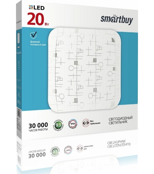 Светодиодная лента SMARTBUY (SBL-Lng-20-W-6K) 20W/6000К