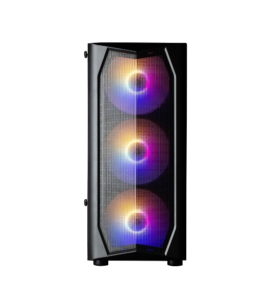 Компьютерный корпус MidiTower Zalman N4 black (ATX,Window, 6xRGb fan, USB 2.0 x2, USB 3.0x1, без БП) (N4 rev.1)