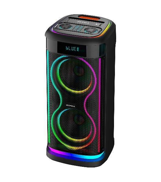 Минисистема Supra SMB-890 черный 180Вт FM USB BT SD