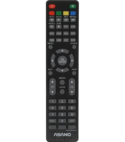 Телевизор Asano 40LF1110T, 40', черный, LED 1920x1080 FHD, 60Hz, noOS
