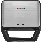 Вафельница Vitek VT-2626 850Вт черный/серебристый, фото3