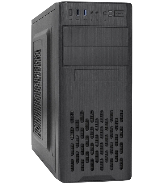 Компьютерный корпус Miditower ExeGate CP-606U-UNS400 (ATX, БП UNS400 с вент. 12см, 1хUSB/1хUSB 3.0, аудио)