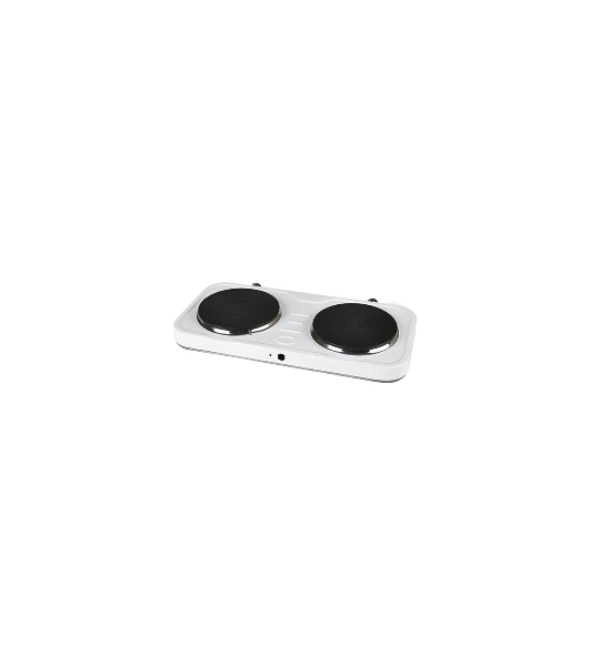 Плита настольная электрическая Blackton Bt HP217W белый, 2 кВт, ТЭН, конфорки - 2, эмаль, поворотные переключатели