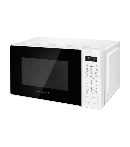 Микроволновая печь MAUNFELD MFSMO720EW02 белый, 20 л, 700 Вт, переключатели - сенсор