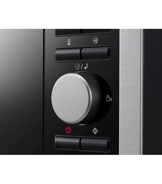 Микроволновая печь Panasonic NN-C69MSZPE нержавеющая сталь/черный, 30 л, 1000 Вт, переключатели - кнопки, поворотный механизм
