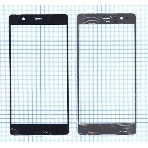 Стекло для Huawei P9 Plus черное, фото 1