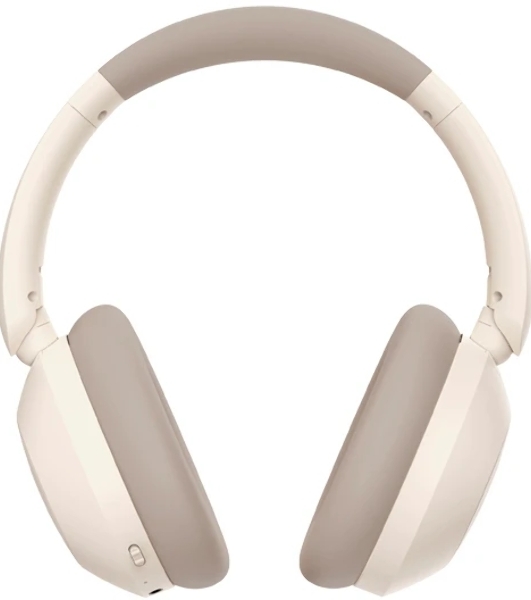 Беспроводные/проводные наушники Ritmix RH-475BTH бежевый, накладные, Bluetooth + проводной, складная конструкция, до 6 ч