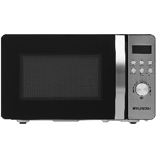 Микроволновая печь Hyundai HYM-D2071 черный, 20 л, 700 Вт, переключатели — кнопки, поворотный механизм