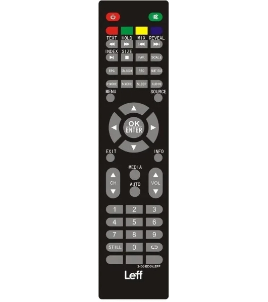 Телевизор LEFF 24' 24H250T черный LED LCD FHD 60Hz