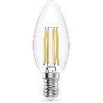 Лампа филам. Gauss Filament 10Вт цок.:E14 свеча св.свеч.бел.нейт. (упак.:10шт) (32120), фото2
