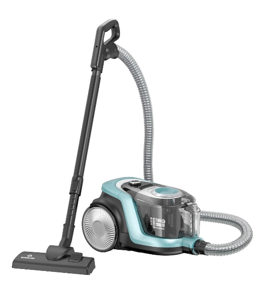 Пылесос Eurostek EVC-4519 бирюзовый, 500/2800 Вт, уборка сухая, пылесборник контейнер 3 л