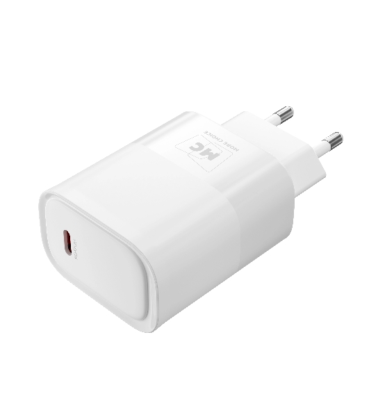 Сетевое зарядное устройство MORE CHOICE (4620202553508) NC67a СЗУ 1Type-C 3.0A PD 20W, белый