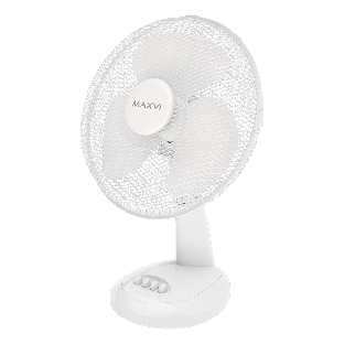 Вентилятор Maxvi FD1240 белый, напольный, 45 Вт, 3 скорости, 40 см